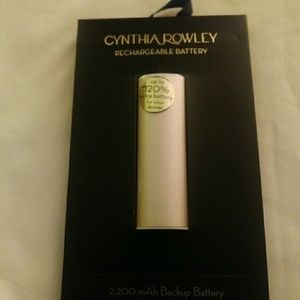Cynthia Rowley Rechargeable external battery